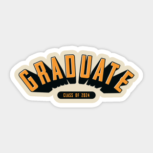 Graduate Class of 2024 Sticker